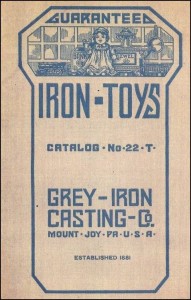 1922 TOY CATALOG - 1 