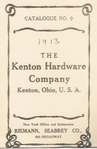 KENTON 1913 - COVER   