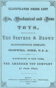 STEVENS 1872 - COVER