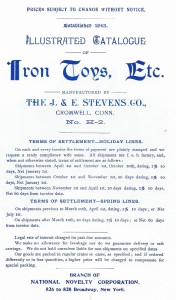 STEVENS 1906 - PG 1